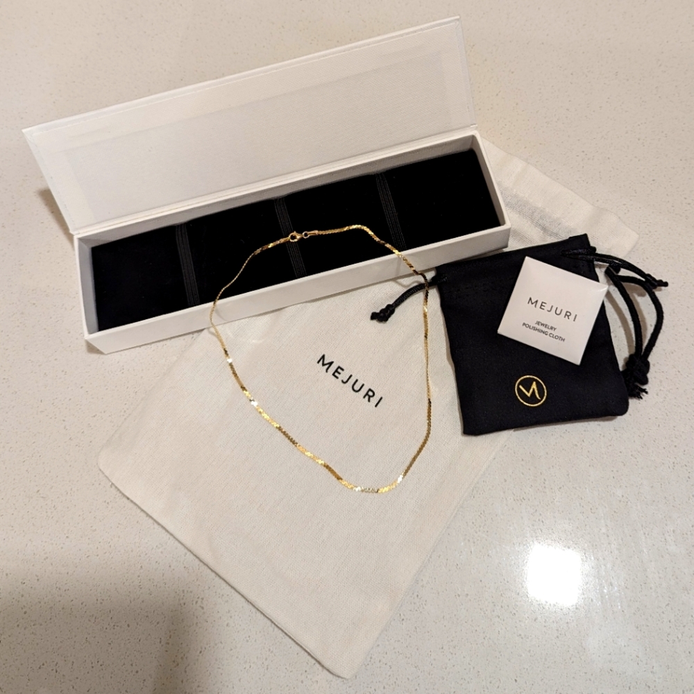 Mejuri Serpentine Chain Necklace